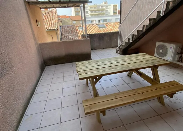 La Terrasse - Centre-ville - Parking - Netflix Appartement *